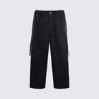 NuEden: Rhinestone Star Luv Jeans