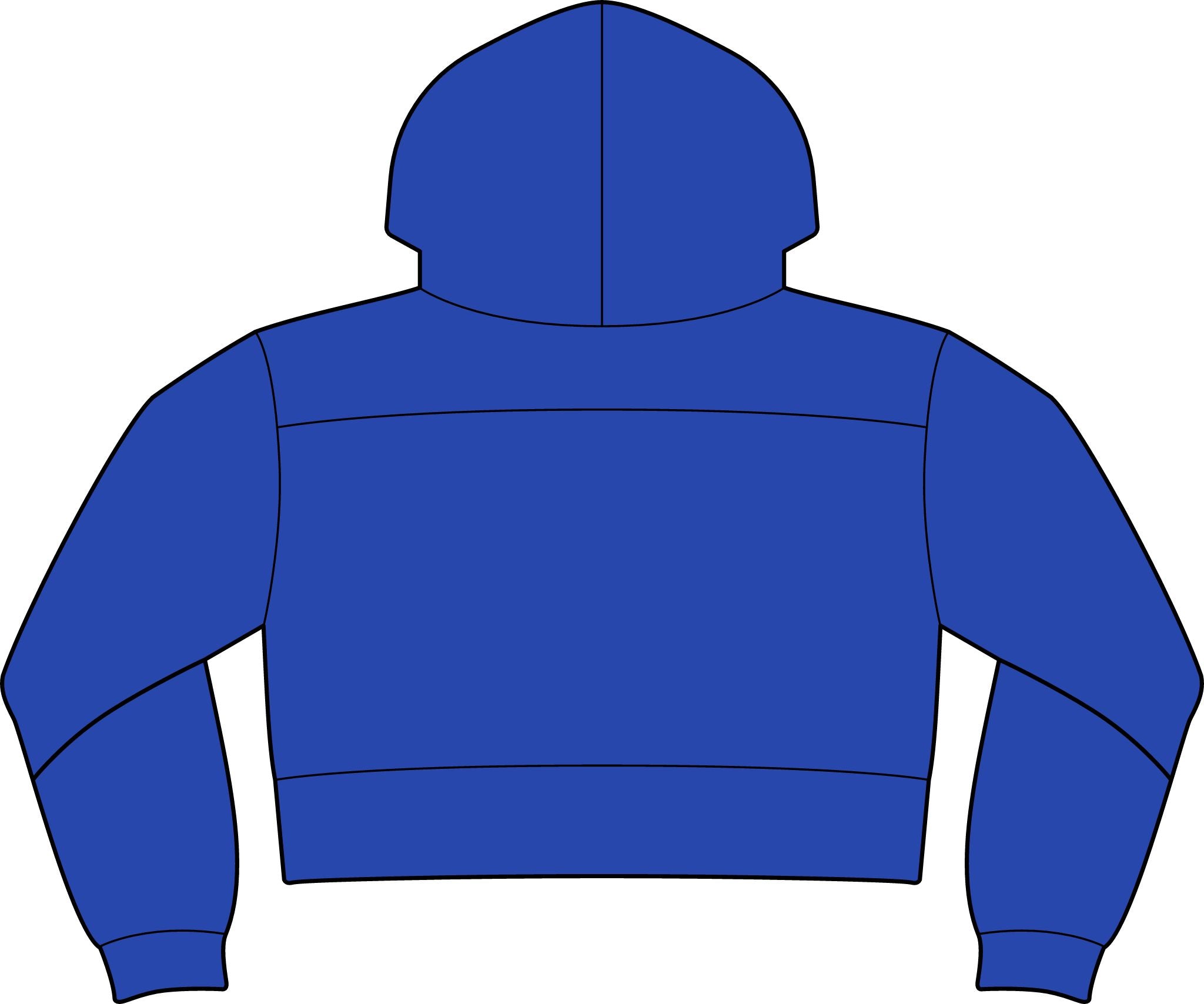 NuEden: Cropped Logo Hoodie