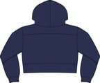 NuEden: Cropped Logo Hoodie