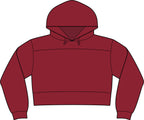 NuEden: Cropped Logo Hoodie