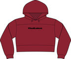 NuEden: Cropped Logo Hoodie