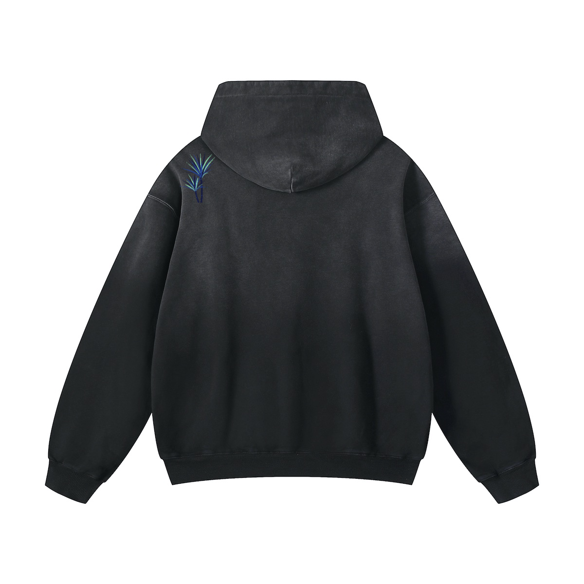 NuEden: Heavyweight Sun Faded Logo Hoodie