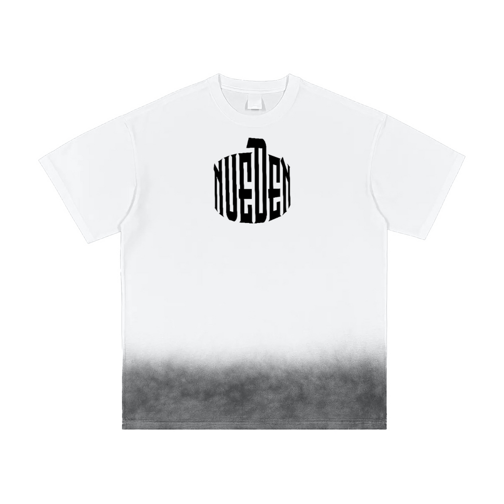 Heavyweight Bottom Sunfade Gradient Washed Vintage T-Shirt (250GSM)