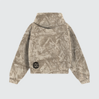 NuEden: Heavyweight Camo Fleece Logo  Hoodie（360GSM）