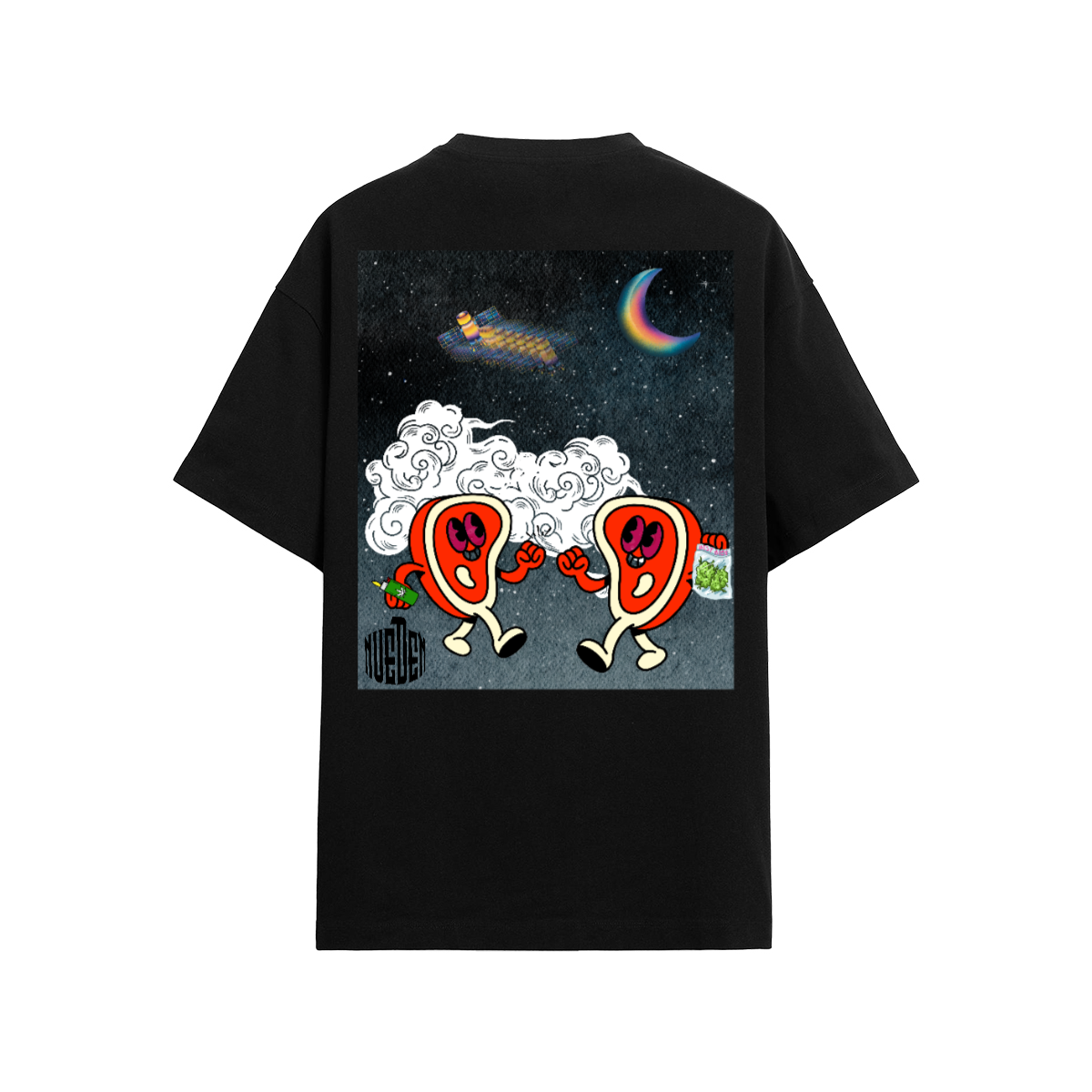 NuEden: hIGH sTEAKS  Relaxed Fit T-shirt (190GSM)