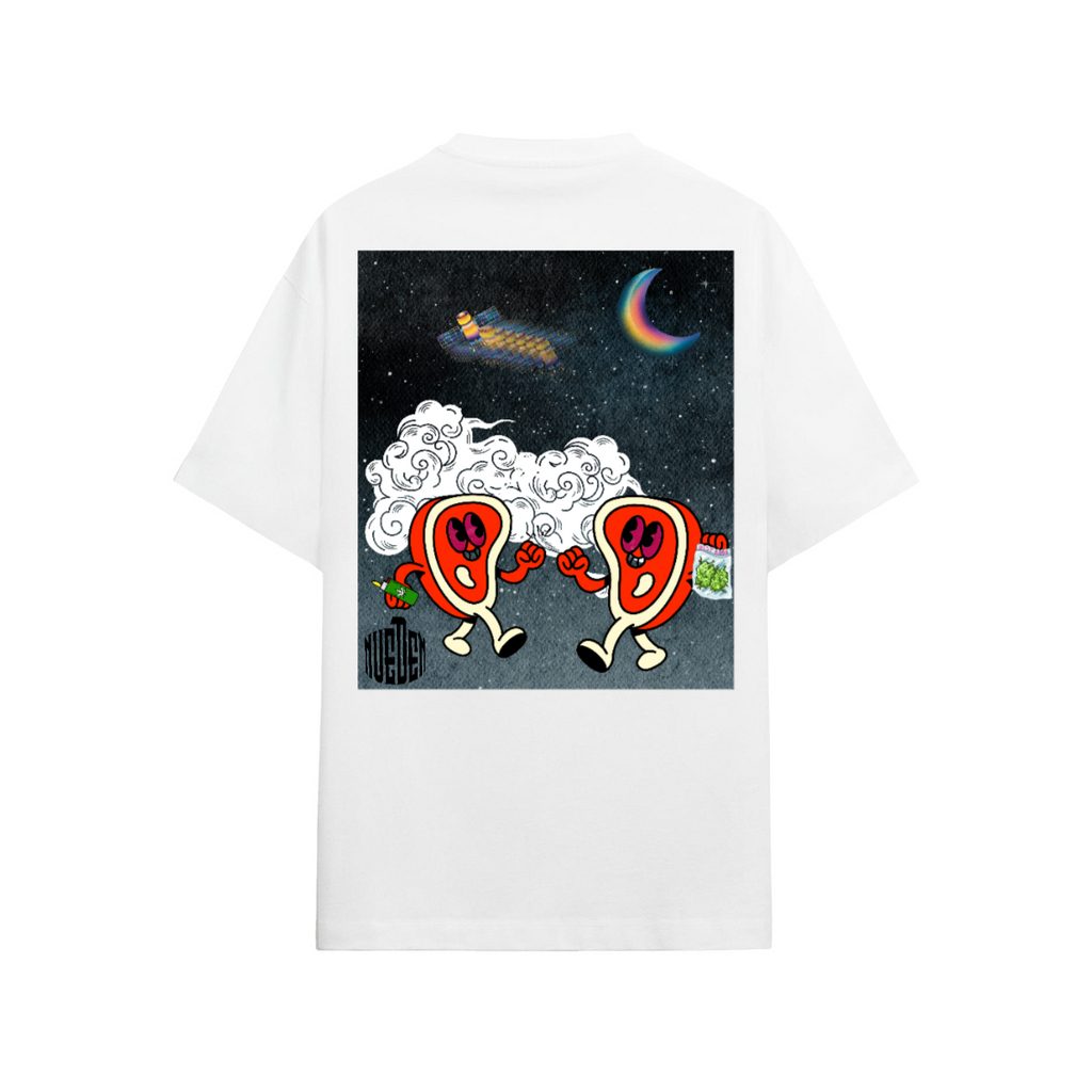 NuEden: hIGH sTEAKS  Relaxed Fit T-shirt (190GSM)