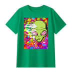 NuEden:Alien SoulStoner Classic Crew Neck  T-shirt(180GSM)