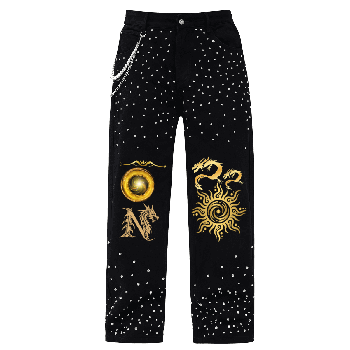 NuEden: Royal Rhinestone jeans