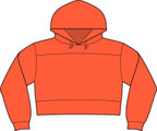NuEden: Cropped Logo Hoodie