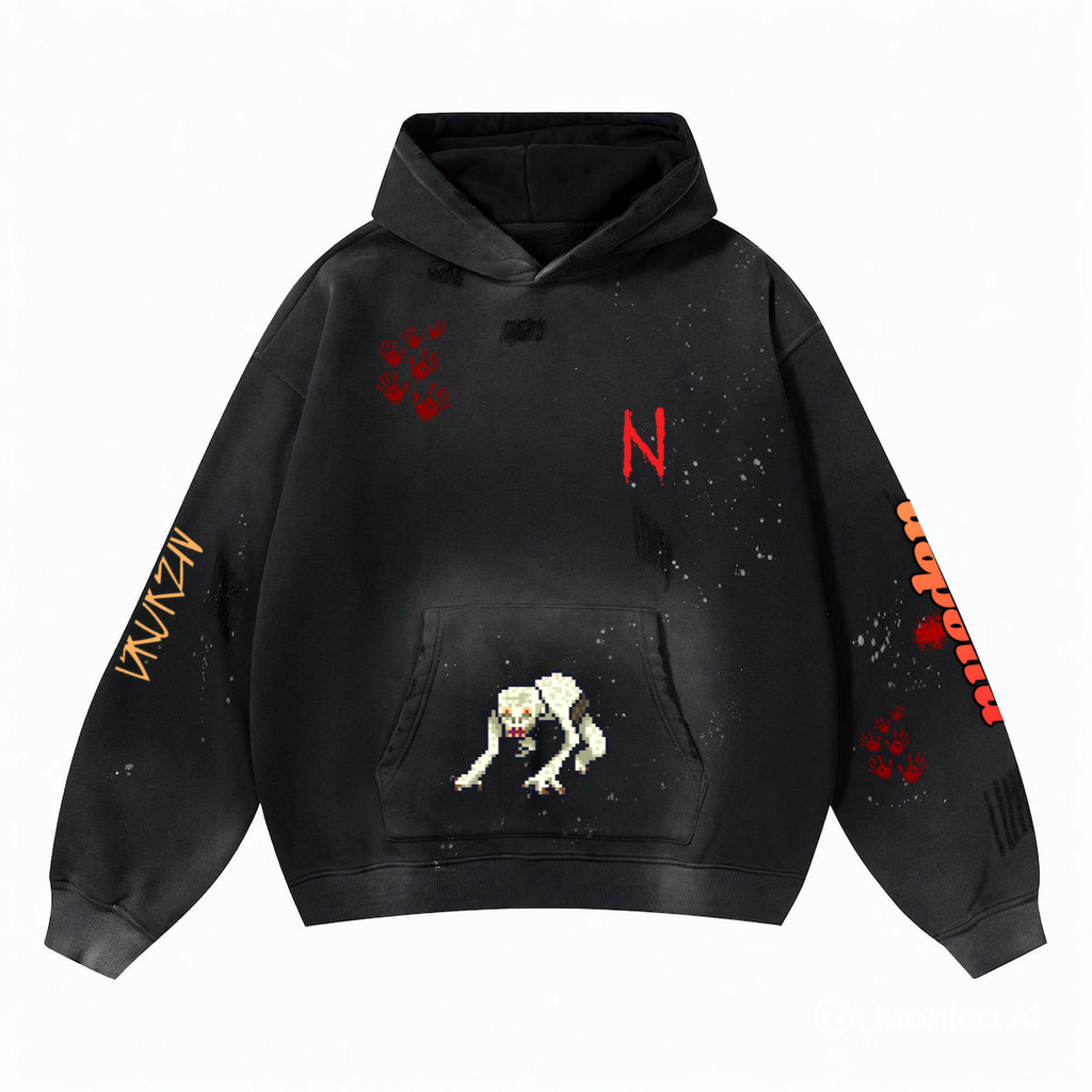 NuEden: Zombie/broken Hoodie