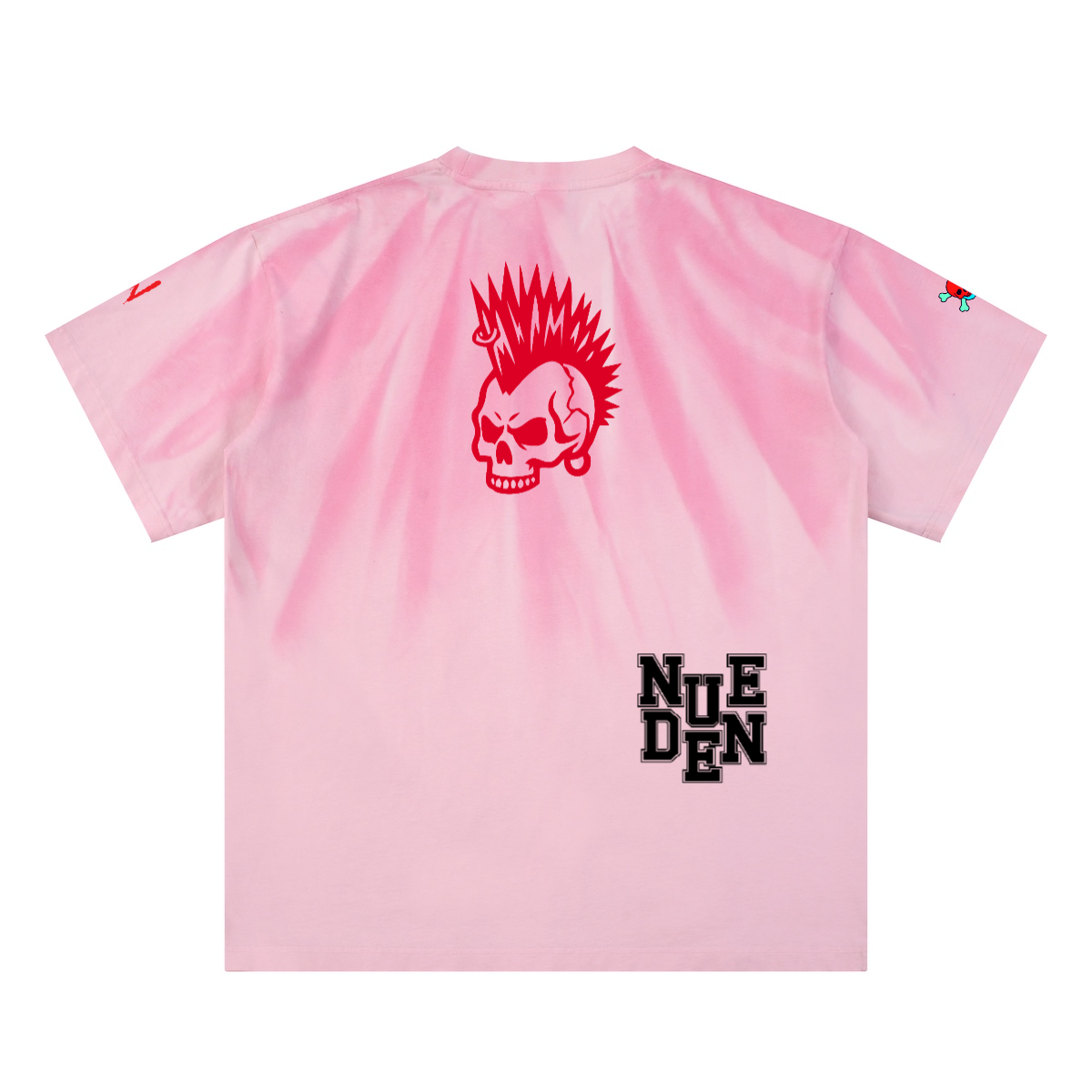 Hand-Scrunched Sunfade T-Shirt(250GSM)