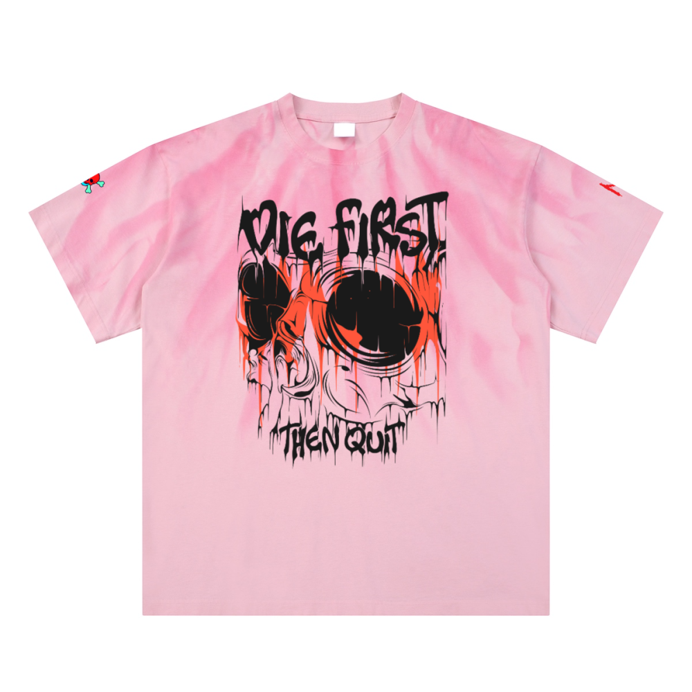 Hand-Scrunched Sunfade T-Shirt(250GSM)