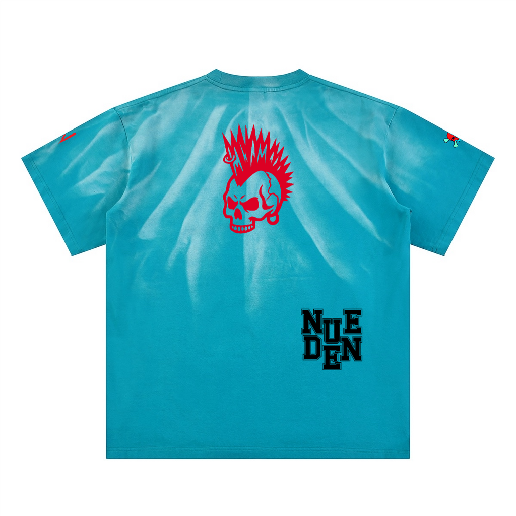 Hand-Scrunched Sunfade T-Shirt(250GSM)