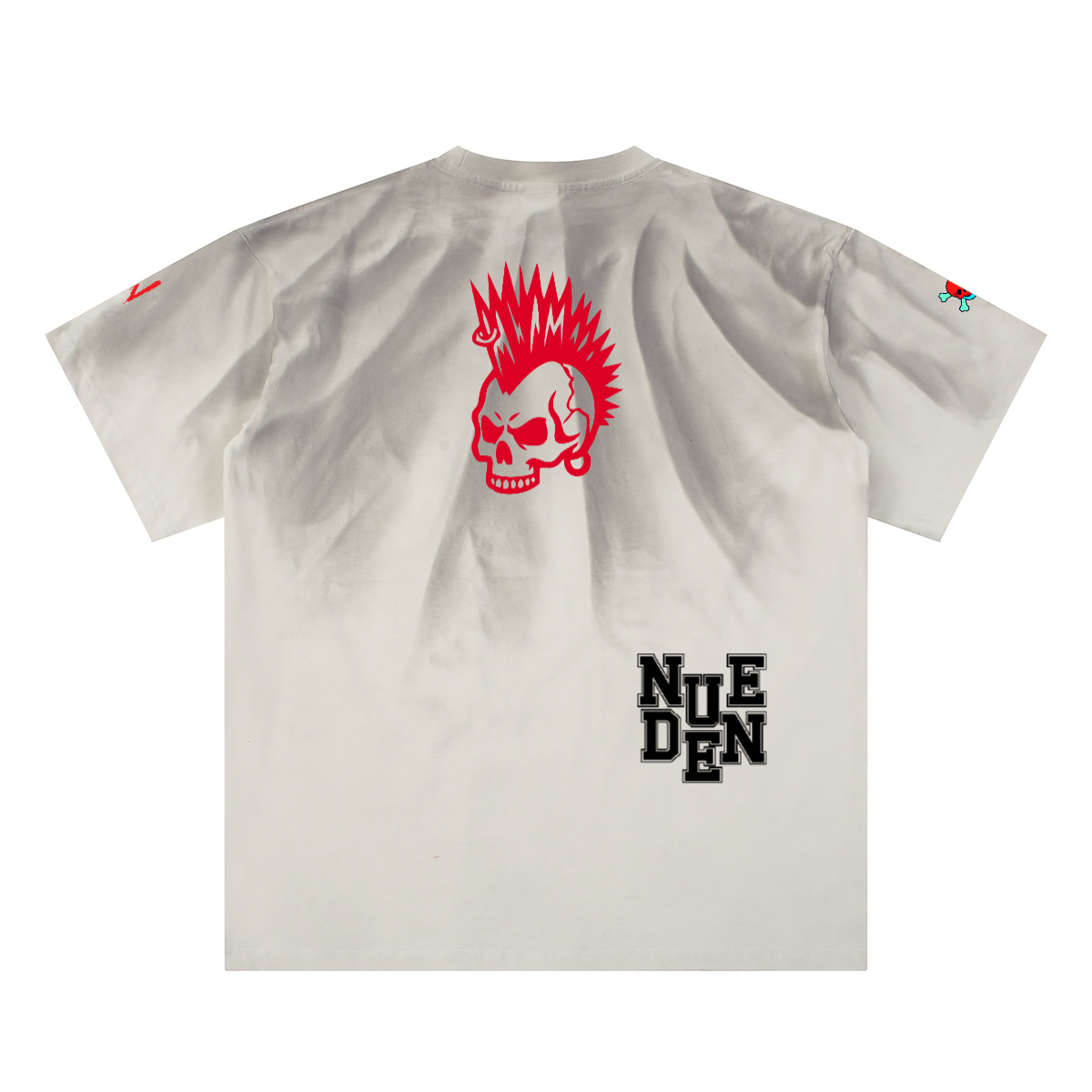Hand-Scrunched Sunfade T-Shirt(250GSM)