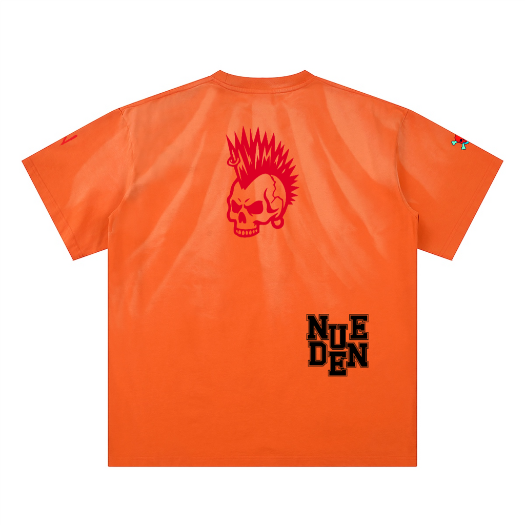 Hand-Scrunched Sunfade T-Shirt(250GSM)