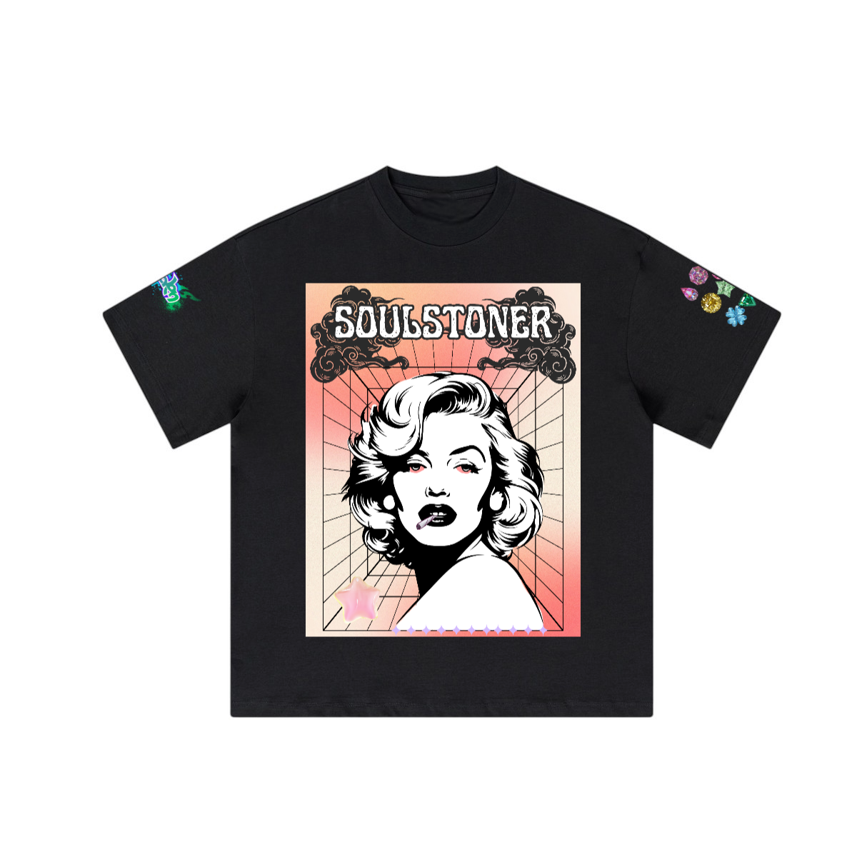 NuEden :Marilyn Moonrocks t- shirt