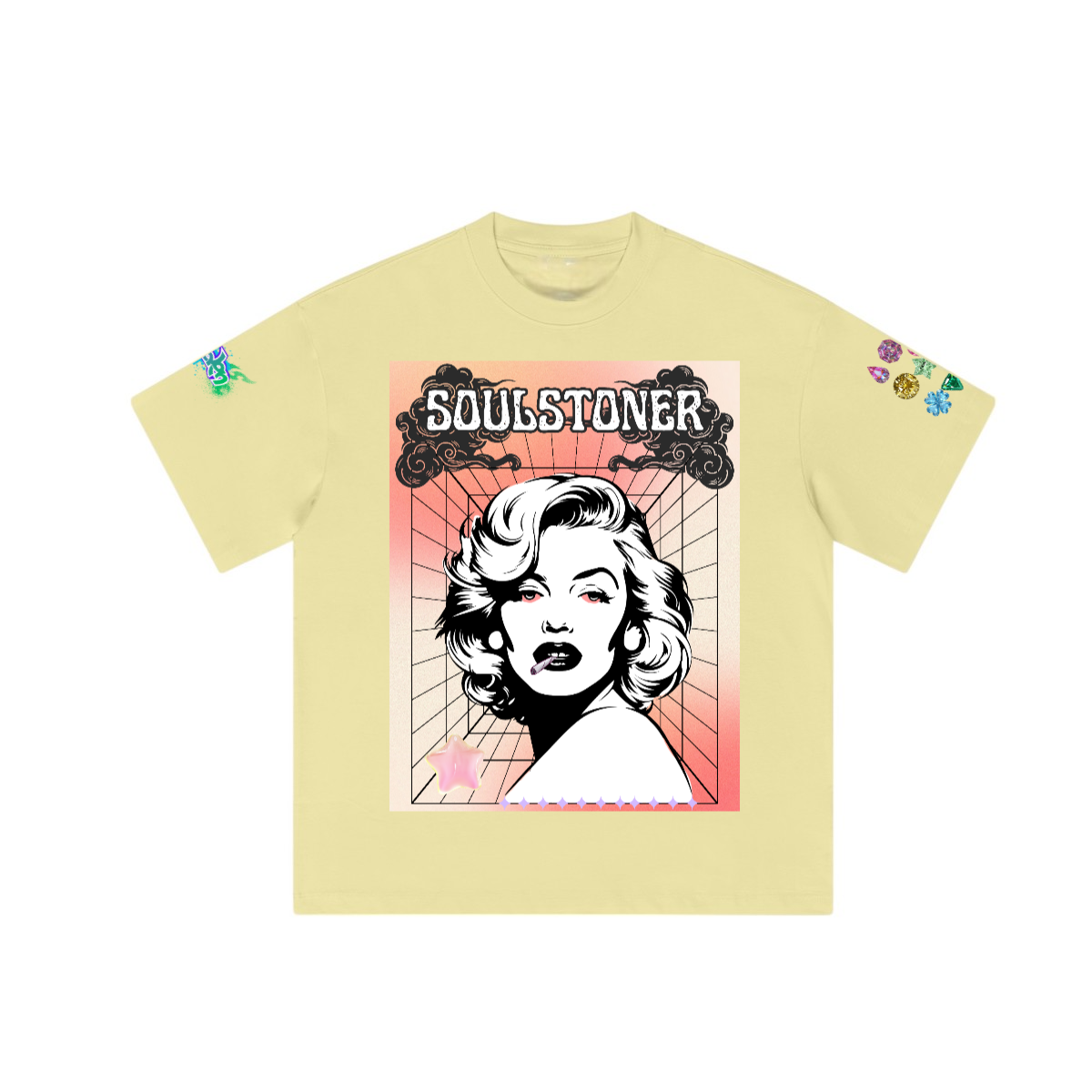 NuEden :Marilyn Moonrocks t- shirt