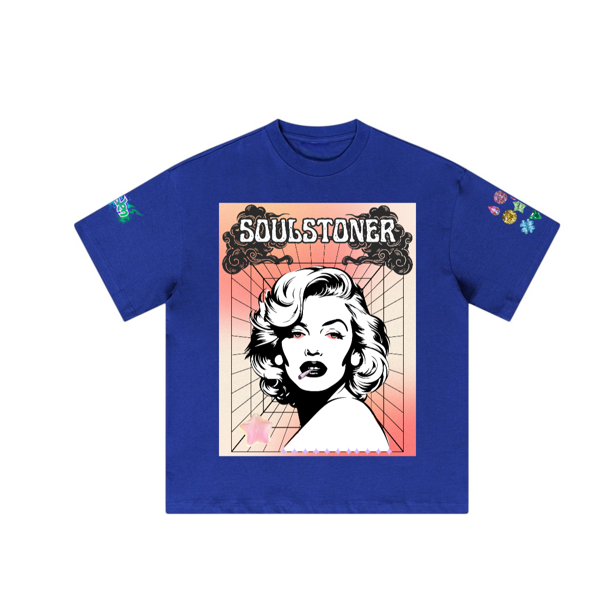 NuEden :Marilyn Moonrocks t- shirt
