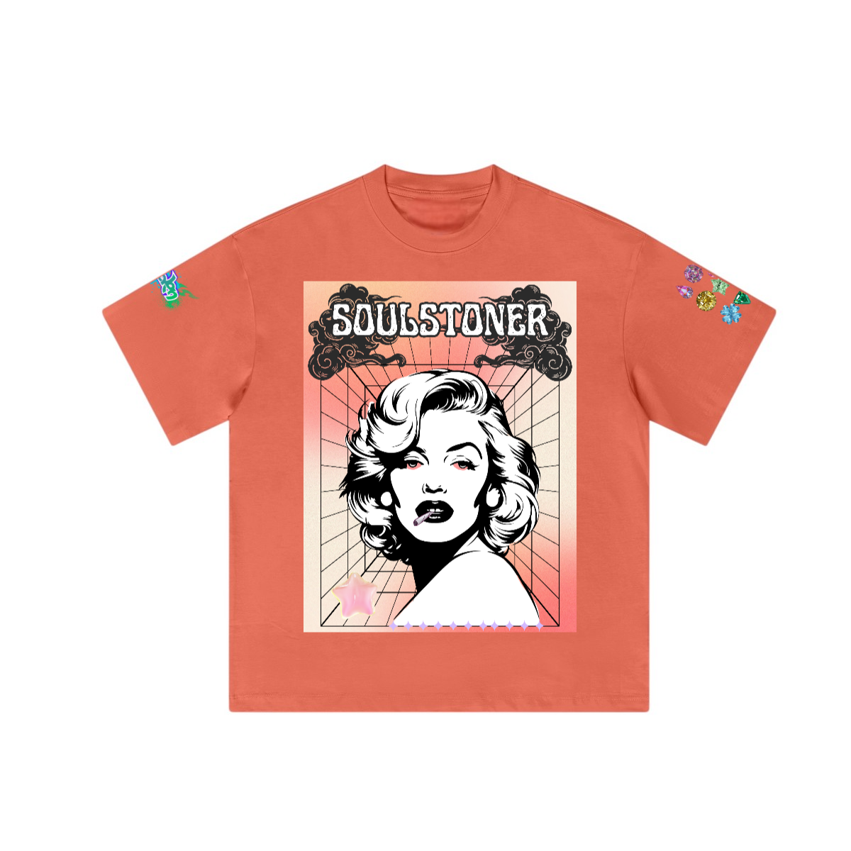 NuEden :Marilyn Moonrocks t- shirt