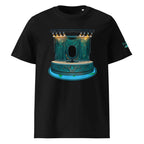 Unisex organic ribbed neck t-shirt