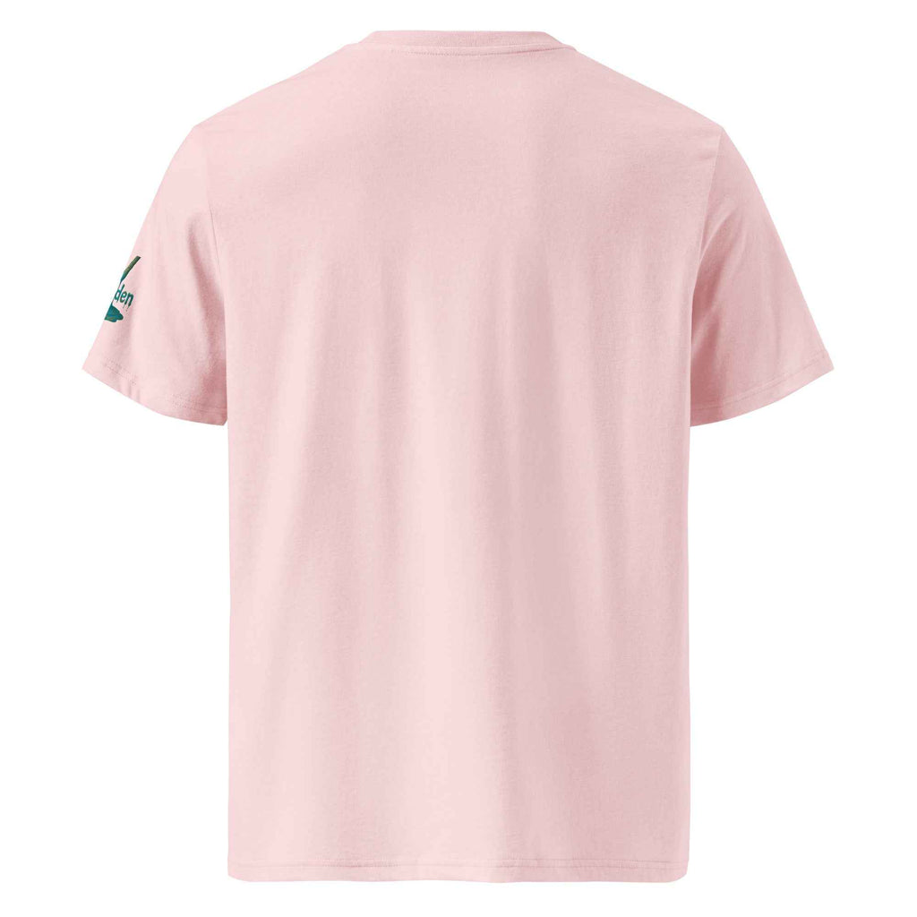 Unisex organic ribbed neck t-shirt