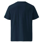 Unisex organic ribbed neck t-shirt